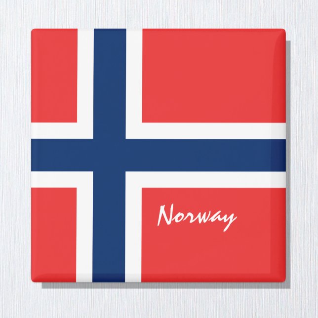 Imã Bandeira norueguesa e feriados na Noruega, viagem/ (Criador carregado)
