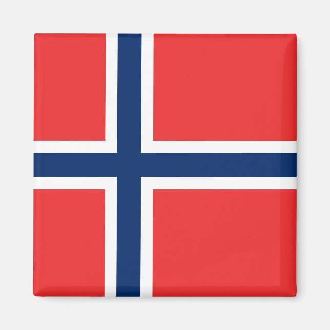 Imã Bandeira norueguesa (Noruega) (Frente)