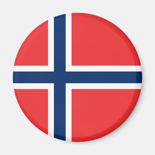 Imã Bandeira norueguesa (Noruega) (Frente)
