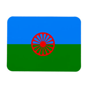 Ímã Bandeira oficial do cigano do Romani