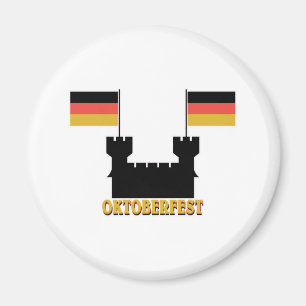 Imã Bandeira Oktoberfest de Alemanha