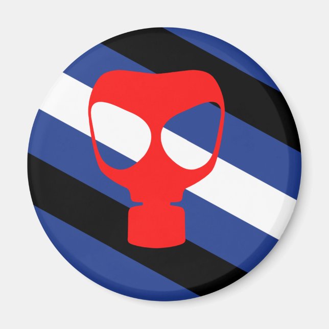 Imã Bandeira Orgulho Máscara (Frente)
