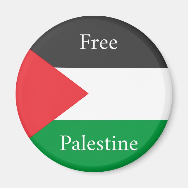 Imã Bandeira Palestina Livre sob medida (Frente)