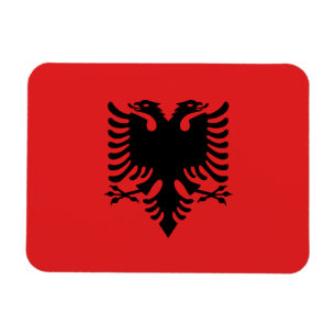 Ímã Bandeira Patriótica Albanesa