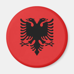 Imã Bandeira Patriótica Albanesa