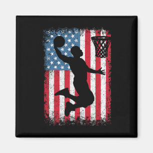 Imã Bandeira Patriótica Americana No Dia 4 De Julho