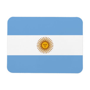 Ímã Bandeira Patriótica Argentina