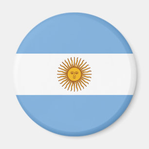 Imã Bandeira Patriótica Argentina