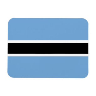 Ímã Bandeira Patriótica Botsuana