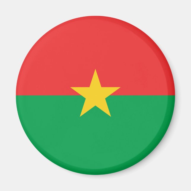 Imã Bandeira Patriótica Burkina Faso (Frente)