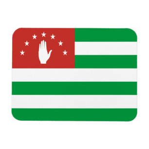 Ímã Bandeira Patriótica da Abkhazia
