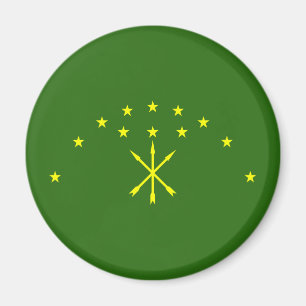 Imã Bandeira Patriótica da Adigueia