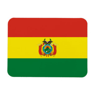 Ímã Bandeira Patriótica da Bolívia