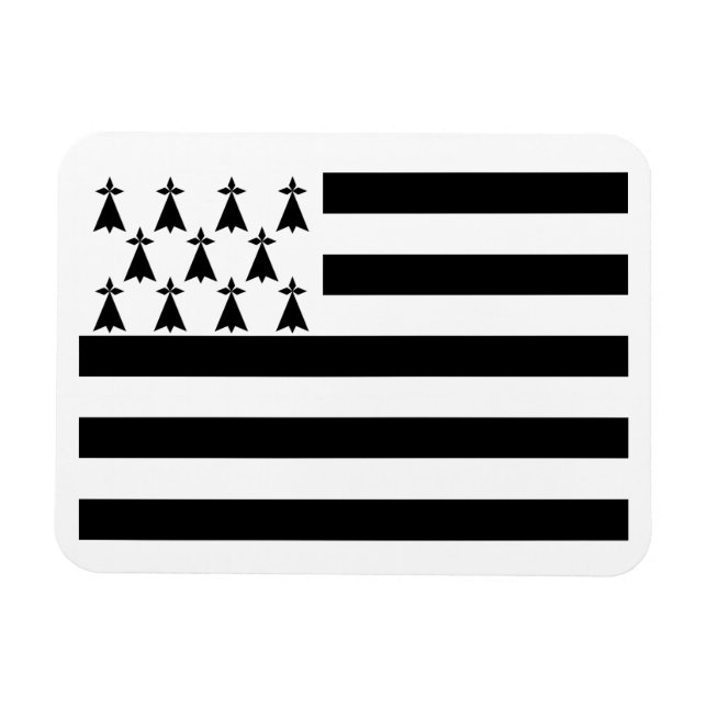 Ímã Bandeira Patriótica da Bretanha (Horizontal)