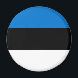 Imã Bandeira Patriótica da Estônia<br><div class="desc">Bandeira Patriótica da Estônia.</div>