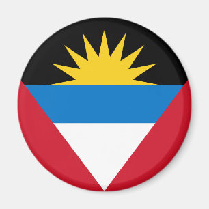 Imã Bandeira Patriótica de Antígua e Barbuda