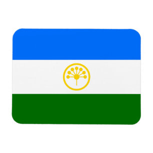 Ímã Bandeira Patriótica de Bashkortostan