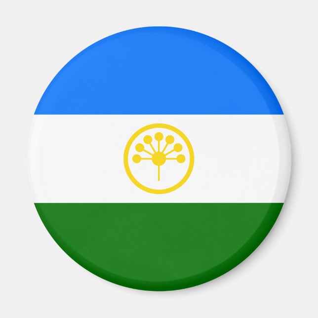 Imã Bandeira Patriótica de Bashkortostan (Frente)