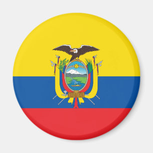 Imã Bandeira Patriótica do Equador