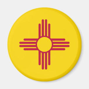 Imã Bandeira patriótica do estado de New mexico