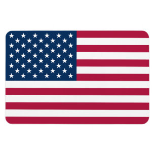Ímã Bandeira patriótica dos Estados Unidos da América