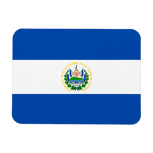 Ímã Bandeira Patriótica El Salvador