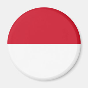 Imã Bandeira Patriótica Mônaco
