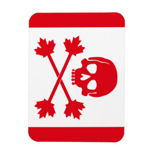 Ímã Bandeira Pirata do Canadá