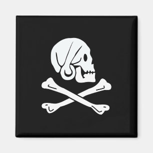 Imã Bandeira Pirata - Jolly Roger