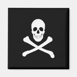 Imã Bandeira Pirate (Jolly Roger)