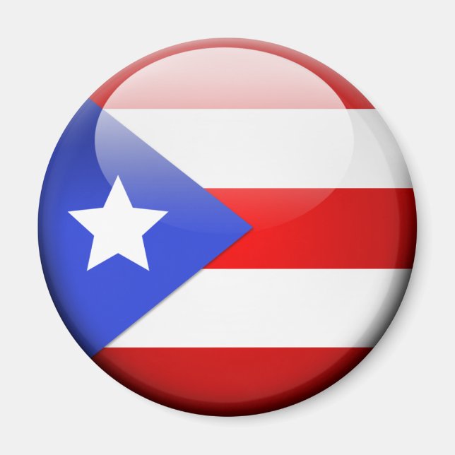 Imã Bandeira Porto Rico (Frente)
