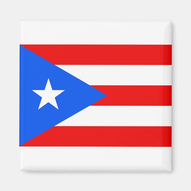 Imã Bandeira Porto Rico (Frente)
