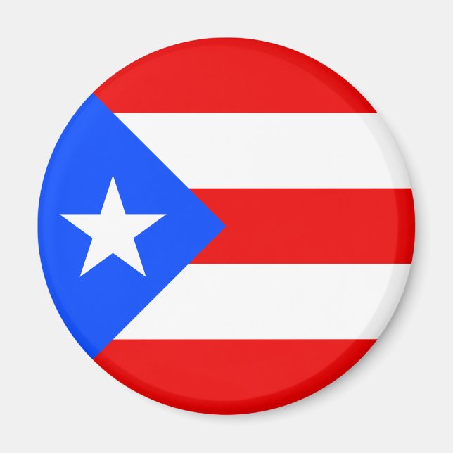Imã Bandeira Porto Rico (Frente)