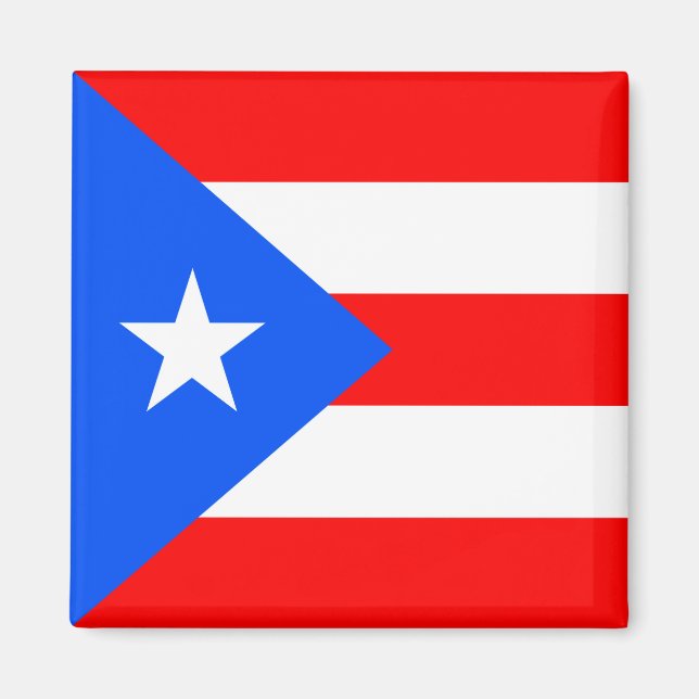Imã Bandeira Porto Rico (Frente)