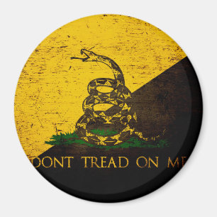 Imã Bandeira preta de Anarcho Gadsden do Grunge