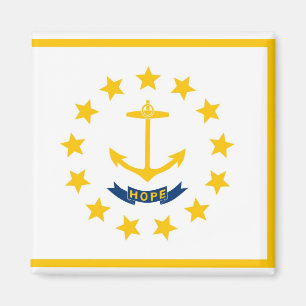 Imã Bandeira Rhode Island