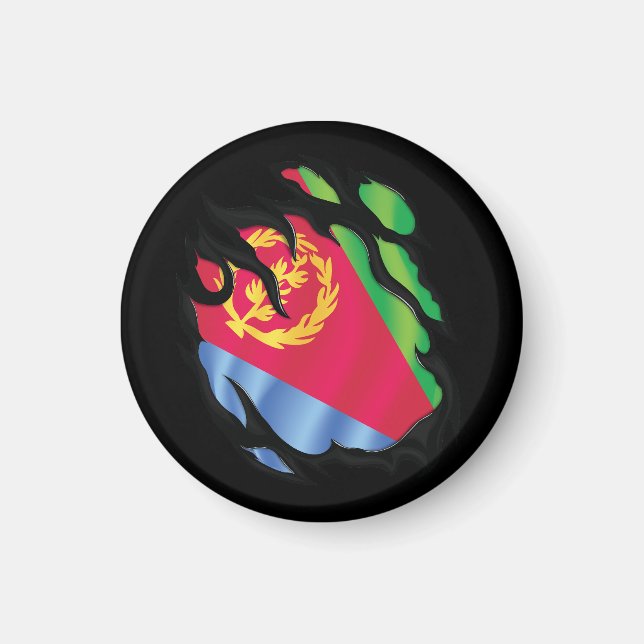 Imã Bandeira Ripada da Eritreia (Frente)