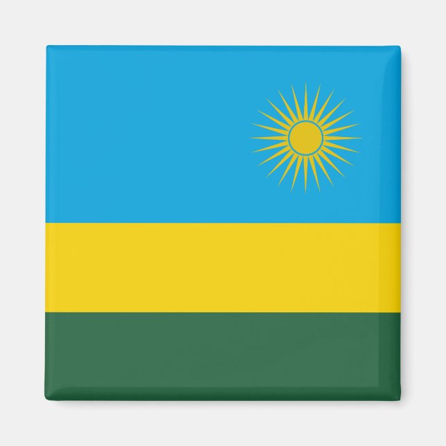 Imã Bandeira Ruandesa (Ruanda) (País Africano) (Frente)