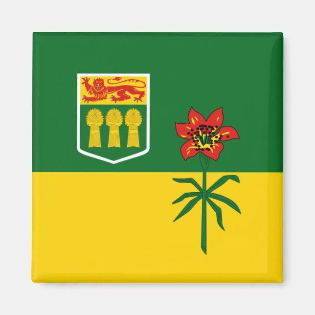 Imã Bandeira Saskatchewan (CANADA) (Frente)