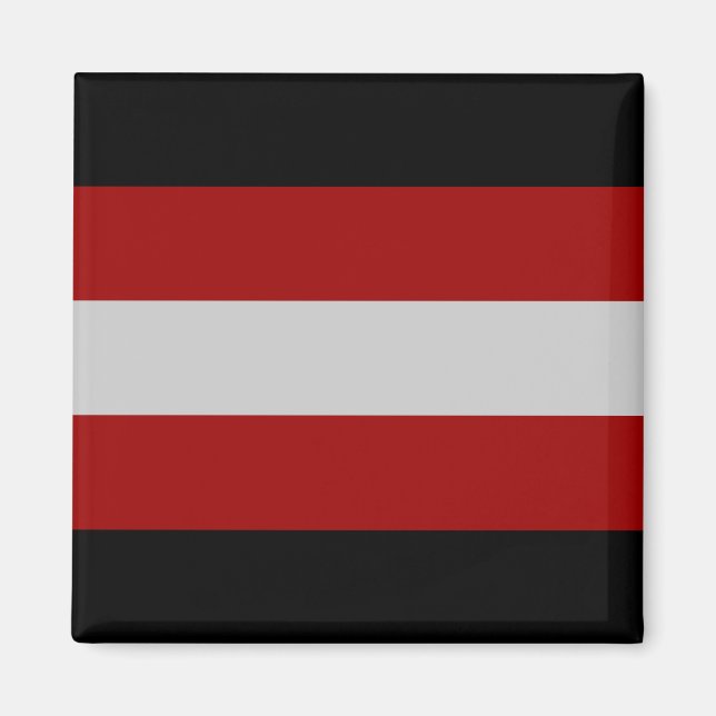 Imã Bandeira Satânica (Satanismo) (Frente)