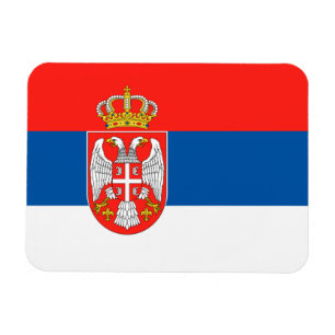 Ímã Bandeira sérvio