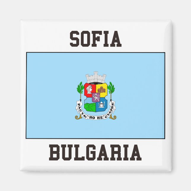 Imã Bandeira Sofia Bulgária (Frente)