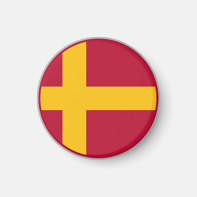 Imã Bandeira Sueco-Finlandesa (Frente)