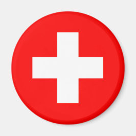 Imã Bandeira Suíça (Suíça)