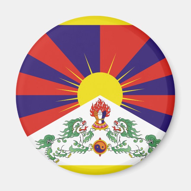 Imã Bandeira tibetana (Frente)