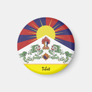 Imã Bandeira tibetana e Tibete - viagem Himalayas / Lh