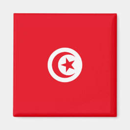 Imã Bandeira Tunisina (Tunísia) (Crescente Islâmica)