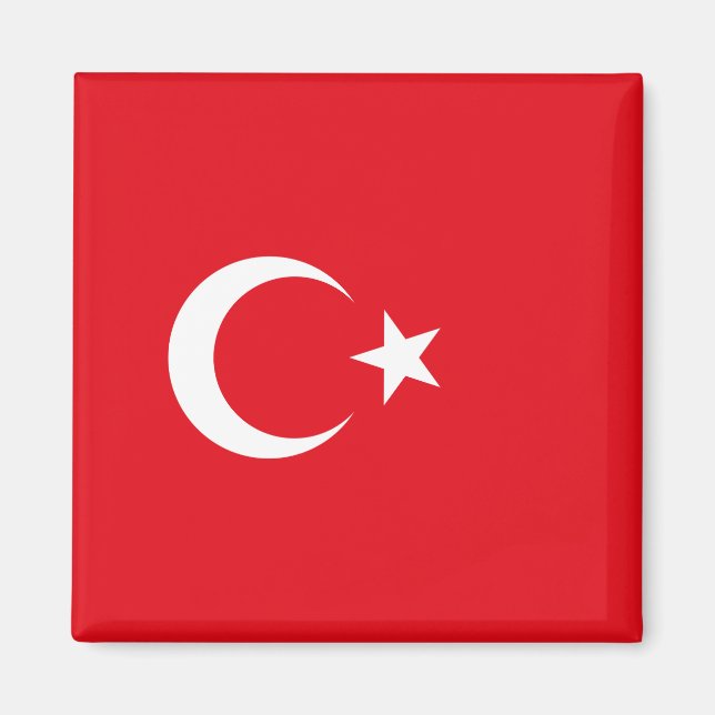 Imã Bandeira Turca (Turquia) (Frente)