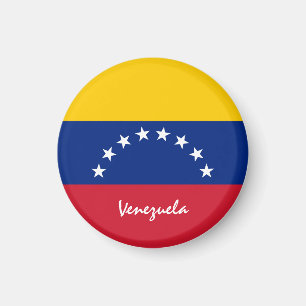 Imã Bandeira venezuelana e Venezuela - fãs de viagem/
