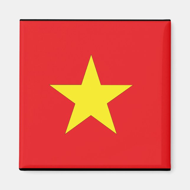 Imã Bandeira Vietnamita (Frente)
